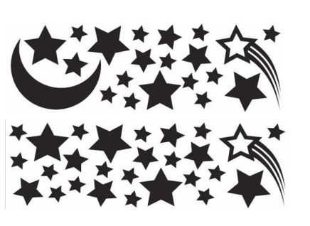 Starry Night Glow-in-the-Dark Stickers