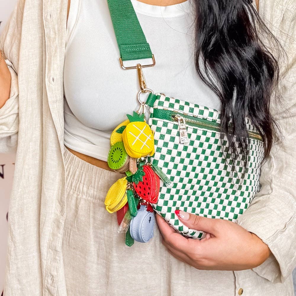 Cutie Fruit Bag Charm: Watermelon