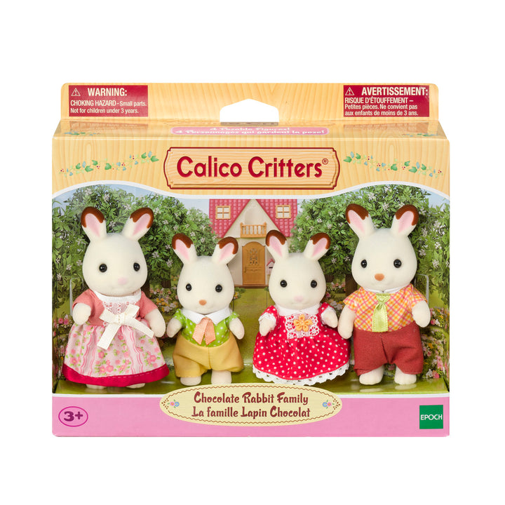 Chocolate Rabbit Family Set