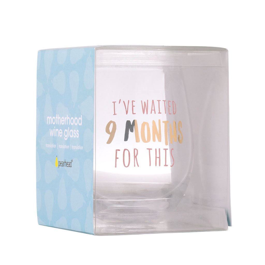 Motherhood Wine Glass