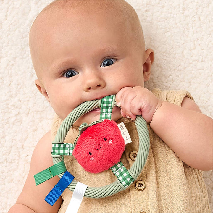 Teething Ring: Pink Kitty