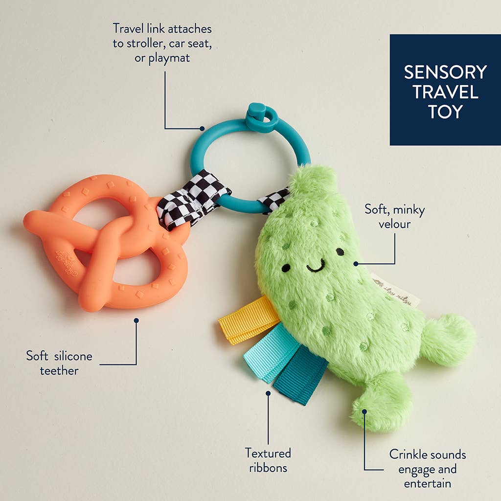 Plush + Teether - Parker The Pickle