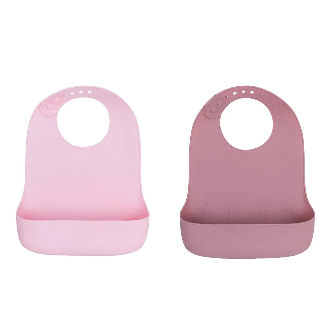 Silicone Pocket Bib Assorted