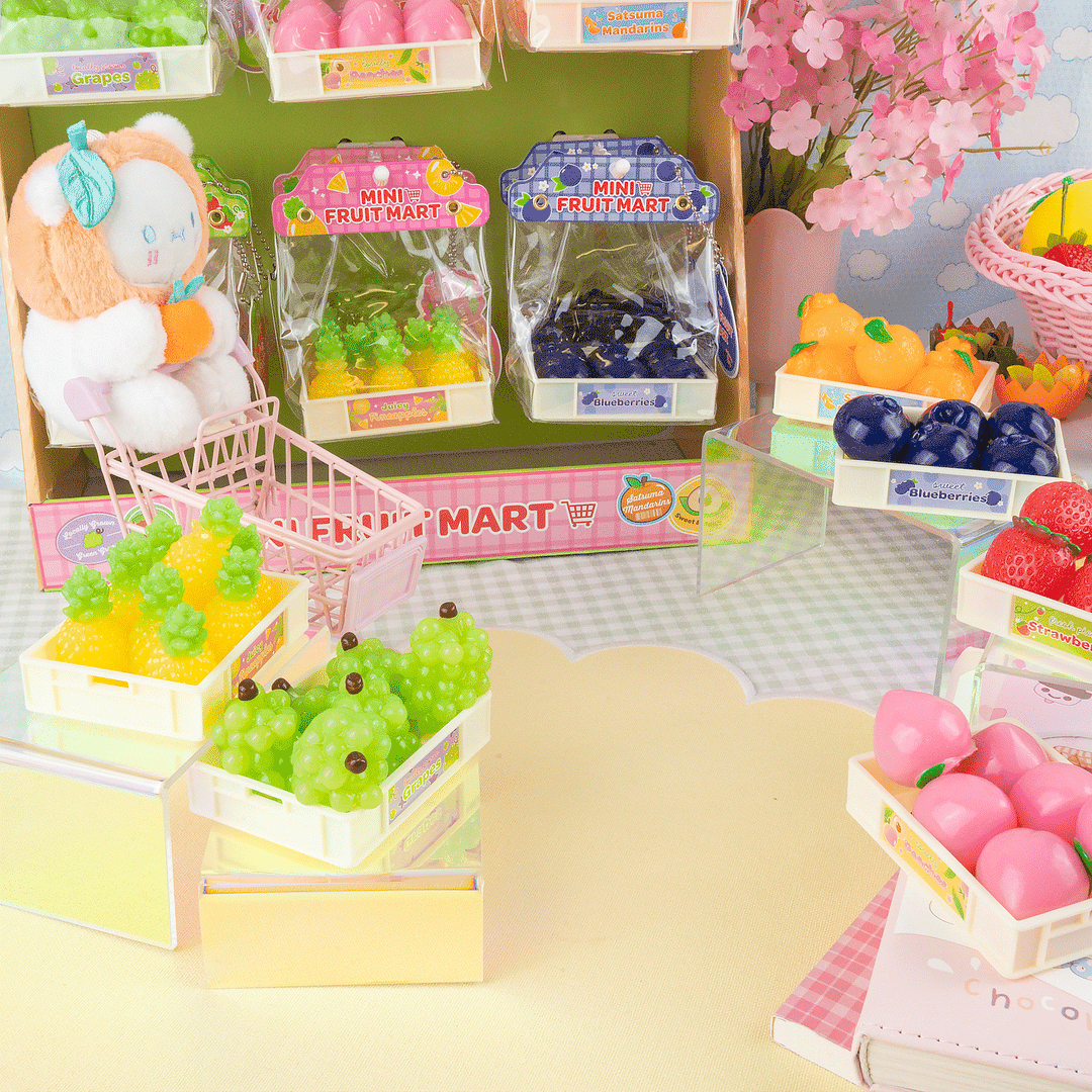 Mini Fruit Mart Peach Taba Sensory Toy