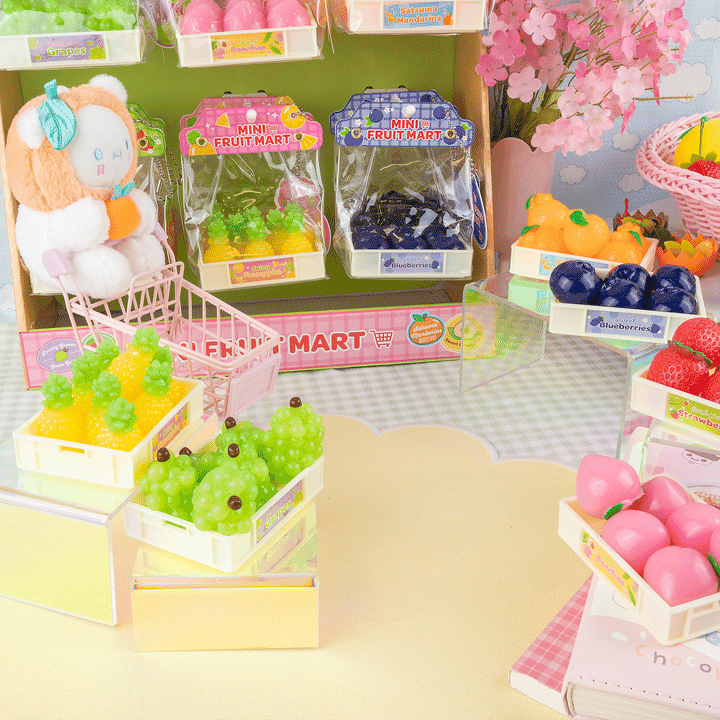 Mini Fruit Mart Peach Taba Sensory Toy
