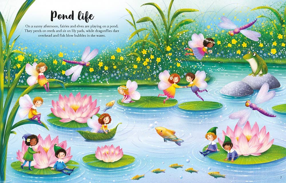 Fairies, Pixies and Elves Sticker Book