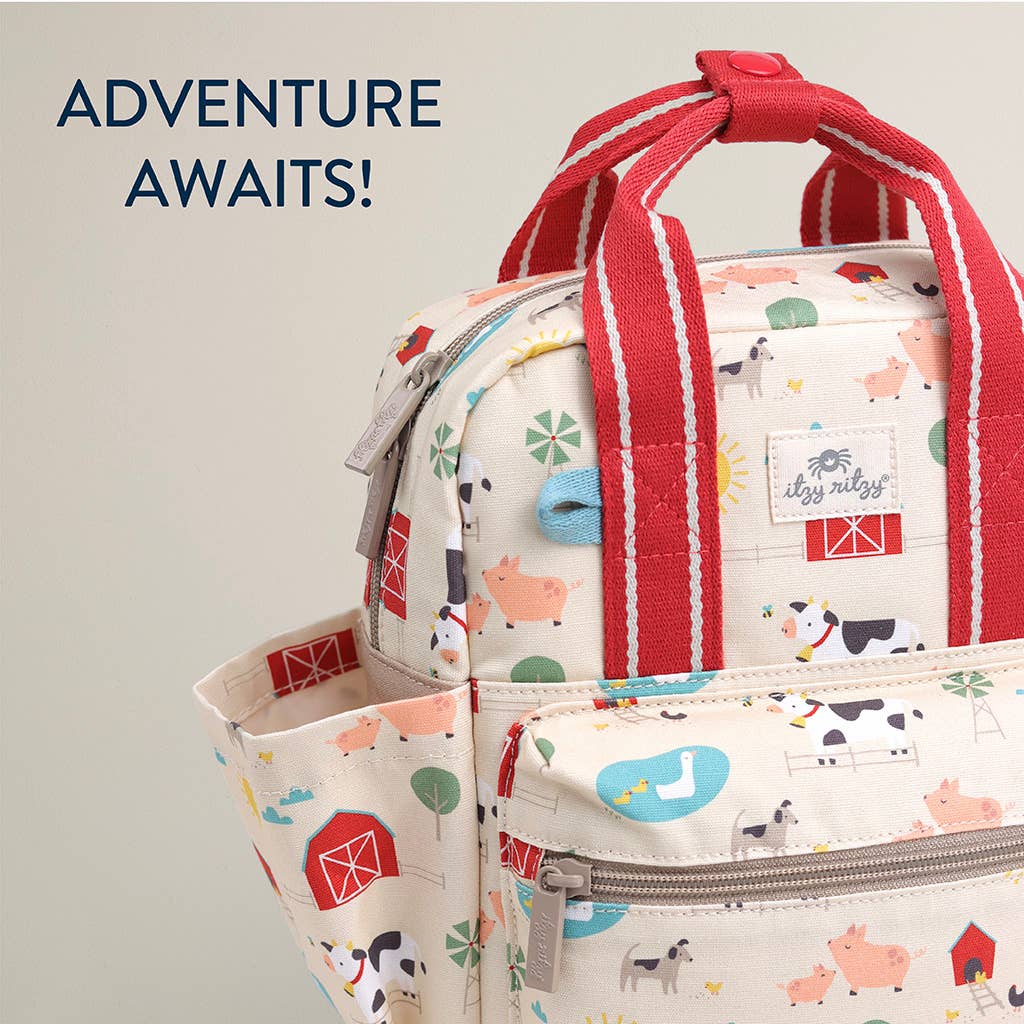 Toddler Backpack: Strawberries