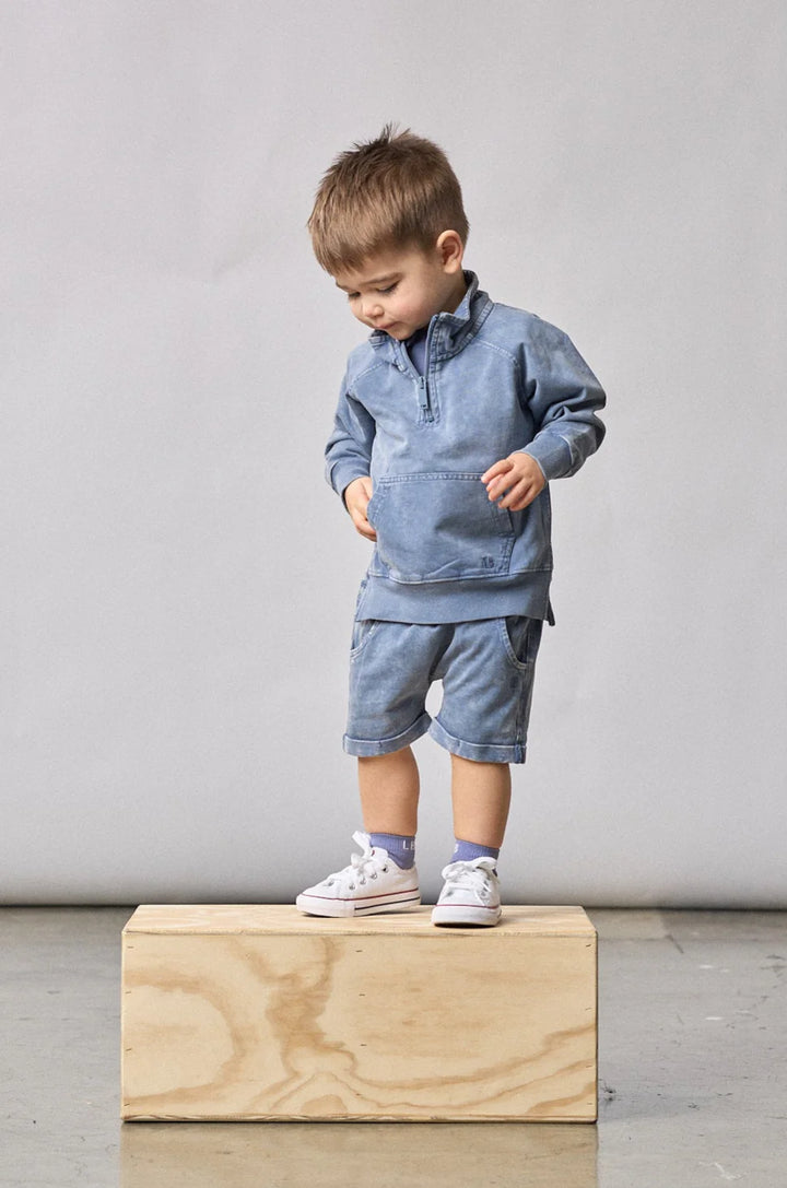 Harem Short Blue Wash