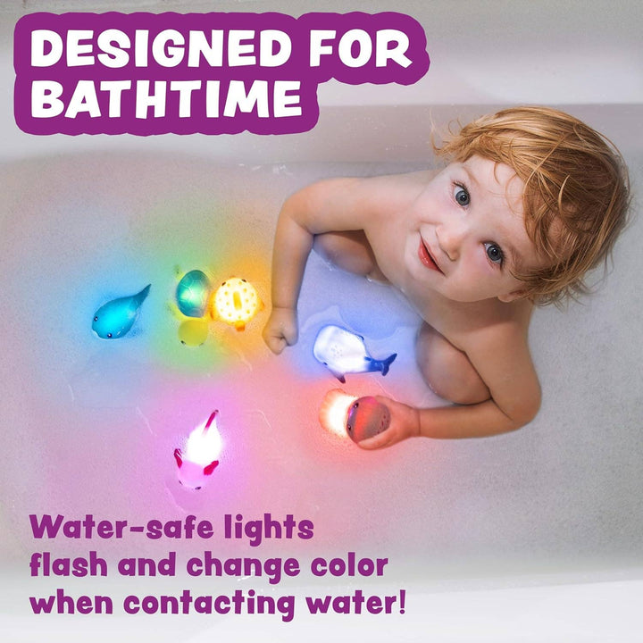 Tub Under Sea Light Up Bath Toys