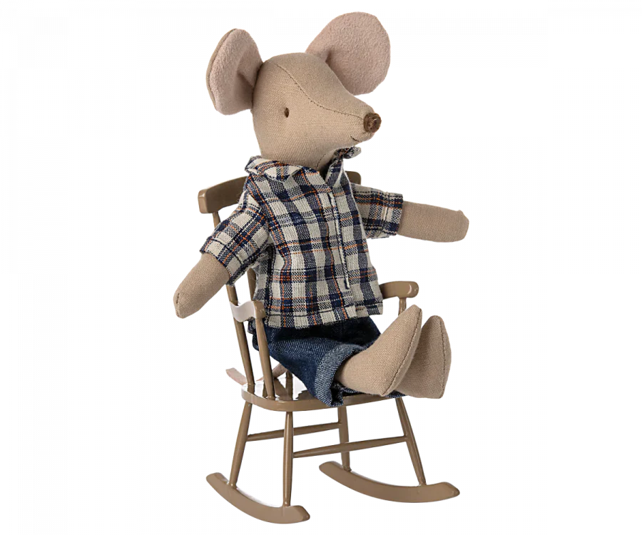 Mouse Rocking Chair - Dark Powder