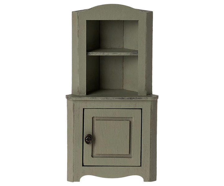 Mouse Corner Cabinet - Light Green