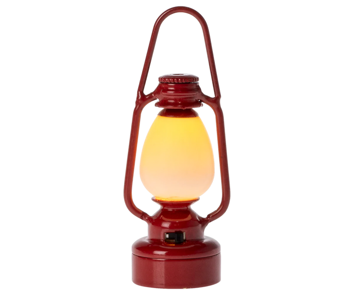 Vintage Lantern, Mouse - Red