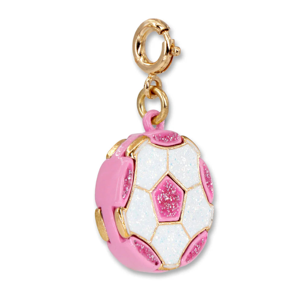 Charm It Charms- Glitter Soccer Ball
