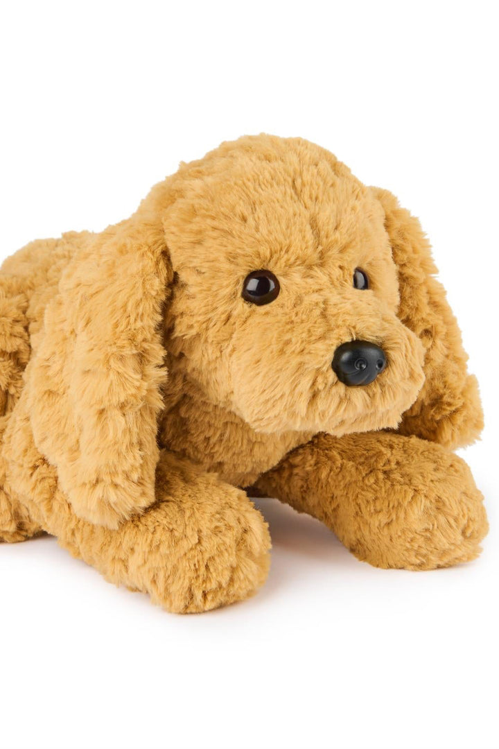 Photo of blonde puppy stuffed animal with floppy ears