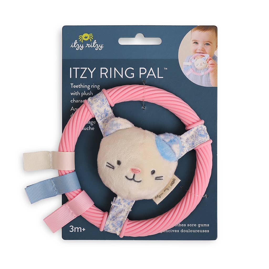 Teething Ring: Pink Kitty