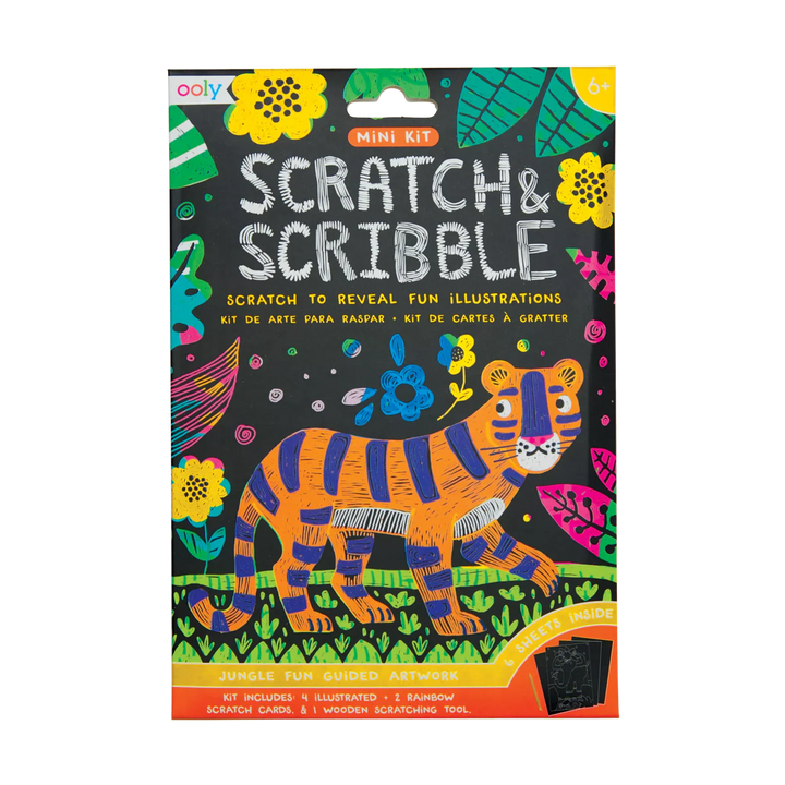 Jungle Fun Scratch Art Mini