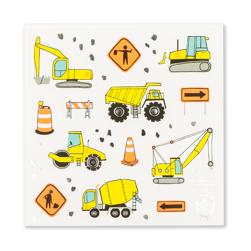 Under Construction Sticker Set - 4 Pk.
