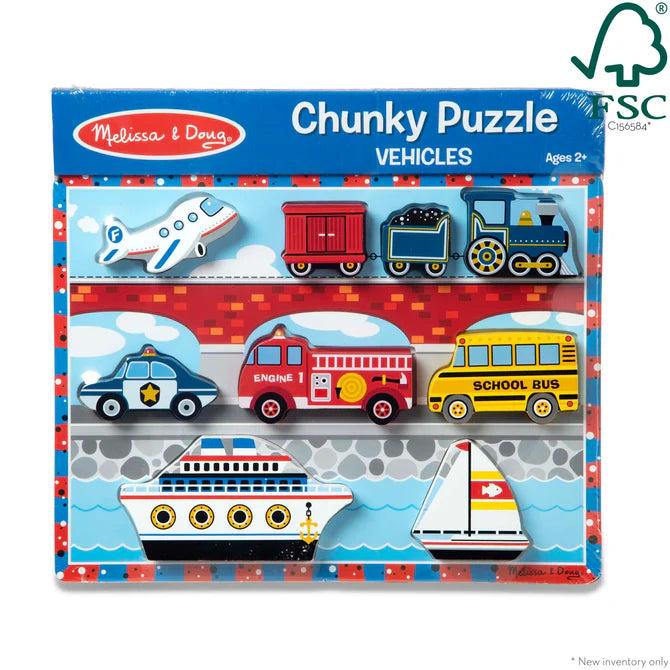 Vechicles Chunky Puzzle