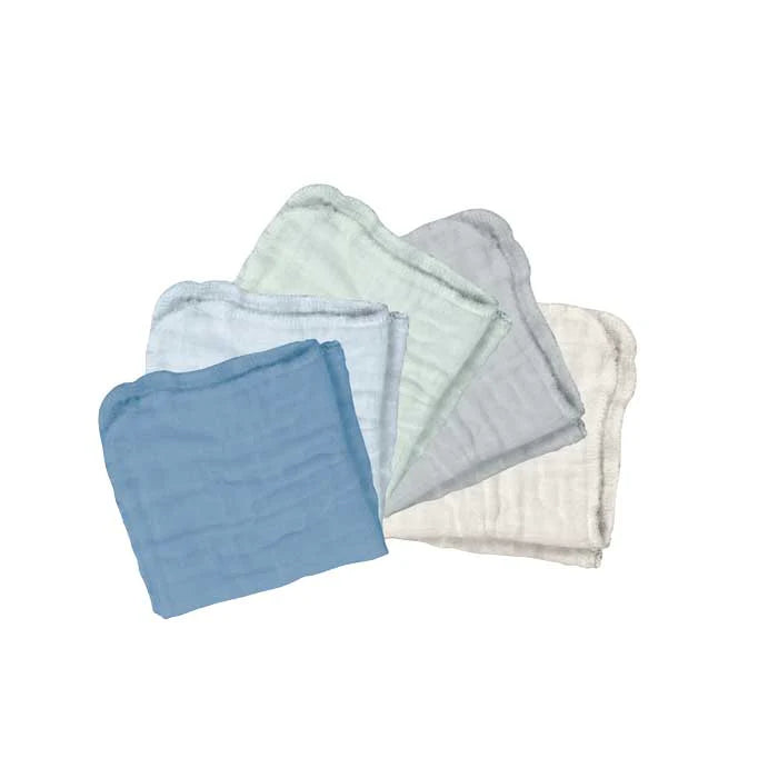 Organic Muslin Wash Cloths