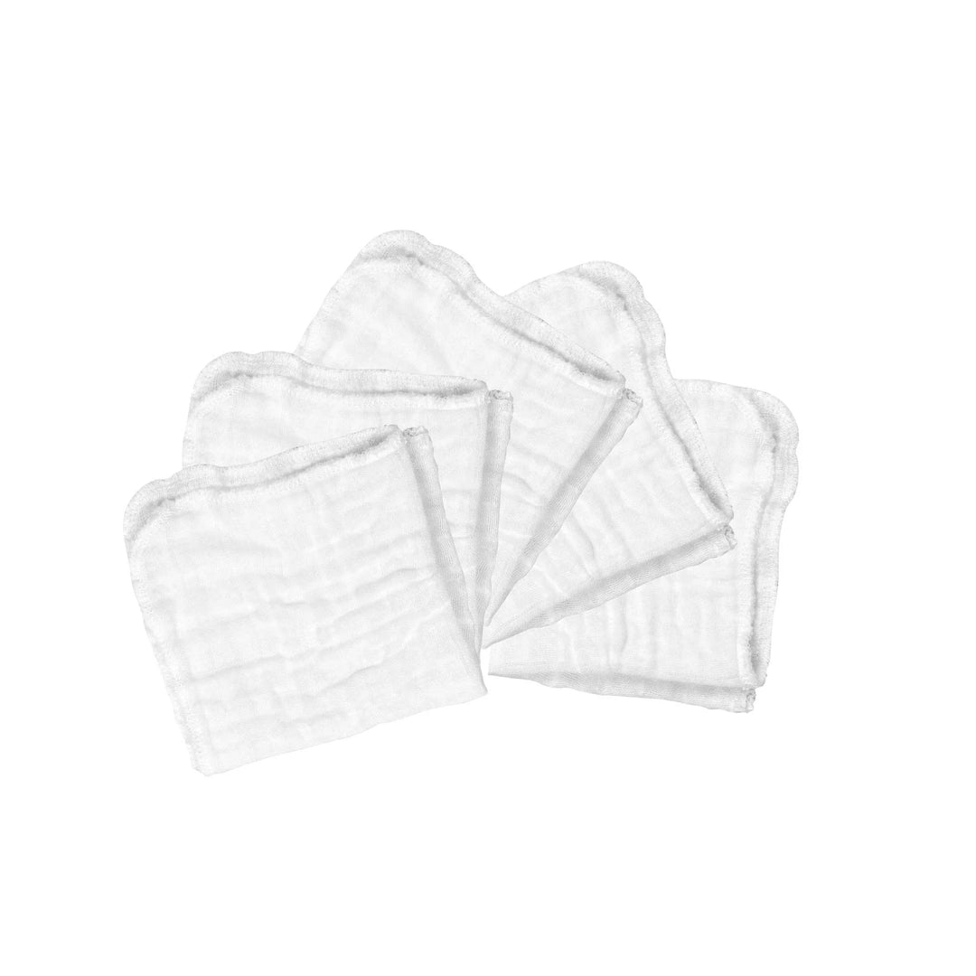 Organic Muslin Wash Cloths