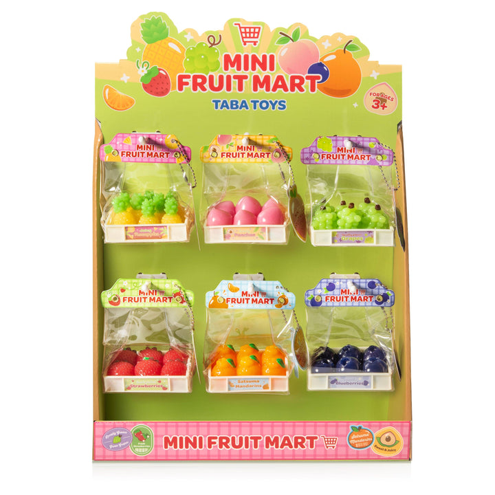 Mini Fruit Mart Peach Taba Sensory Toy