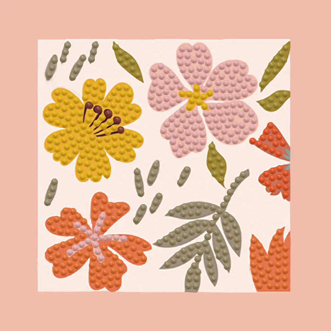 Floral Quick Dotz Cameo