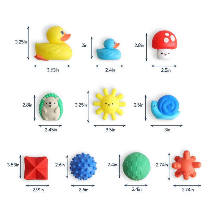 Splash Gift Set Soft Bath + Water Toys