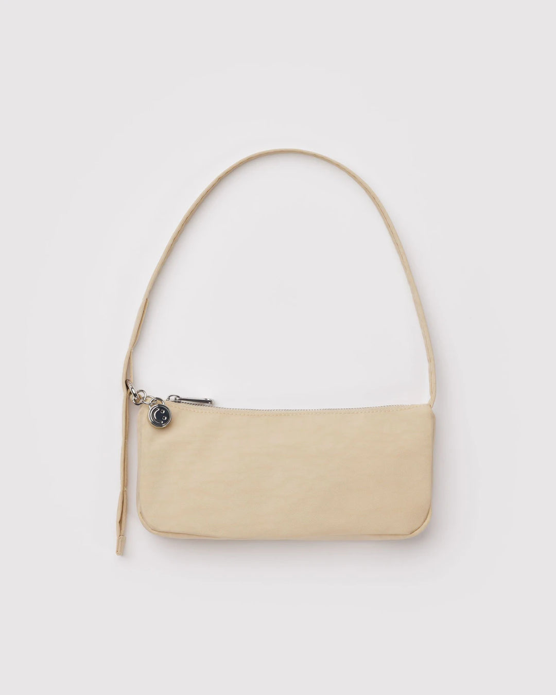 Nylon Pochette Purse - Custard
