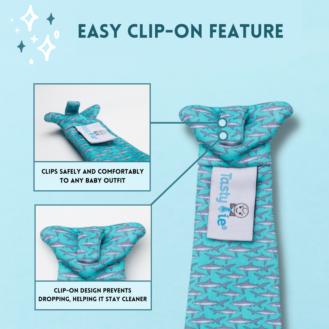 Polka Dot Teething Tie Crinkle Toy