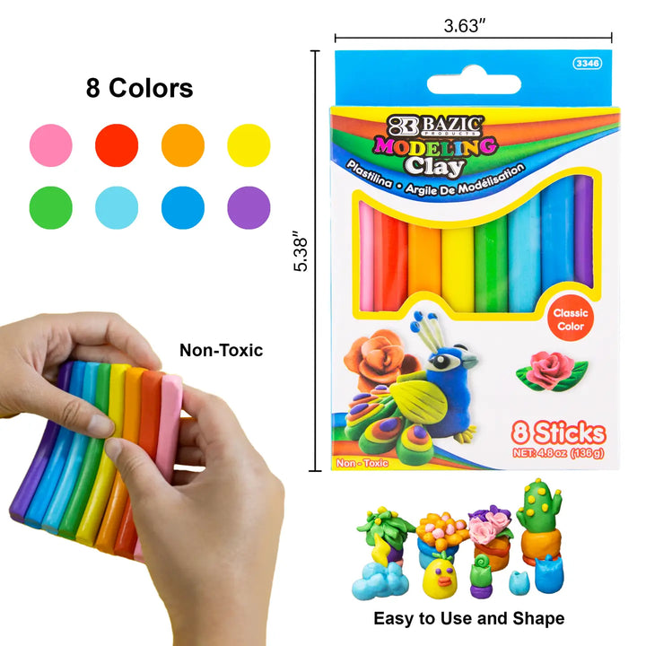 Primary Modeling Clay Sticks