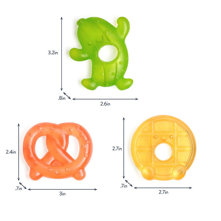 Water Filled Teethers: Silly Foods