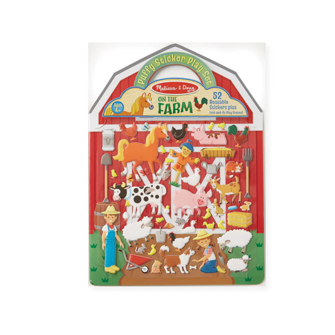 Farm Puffy Sticker Set