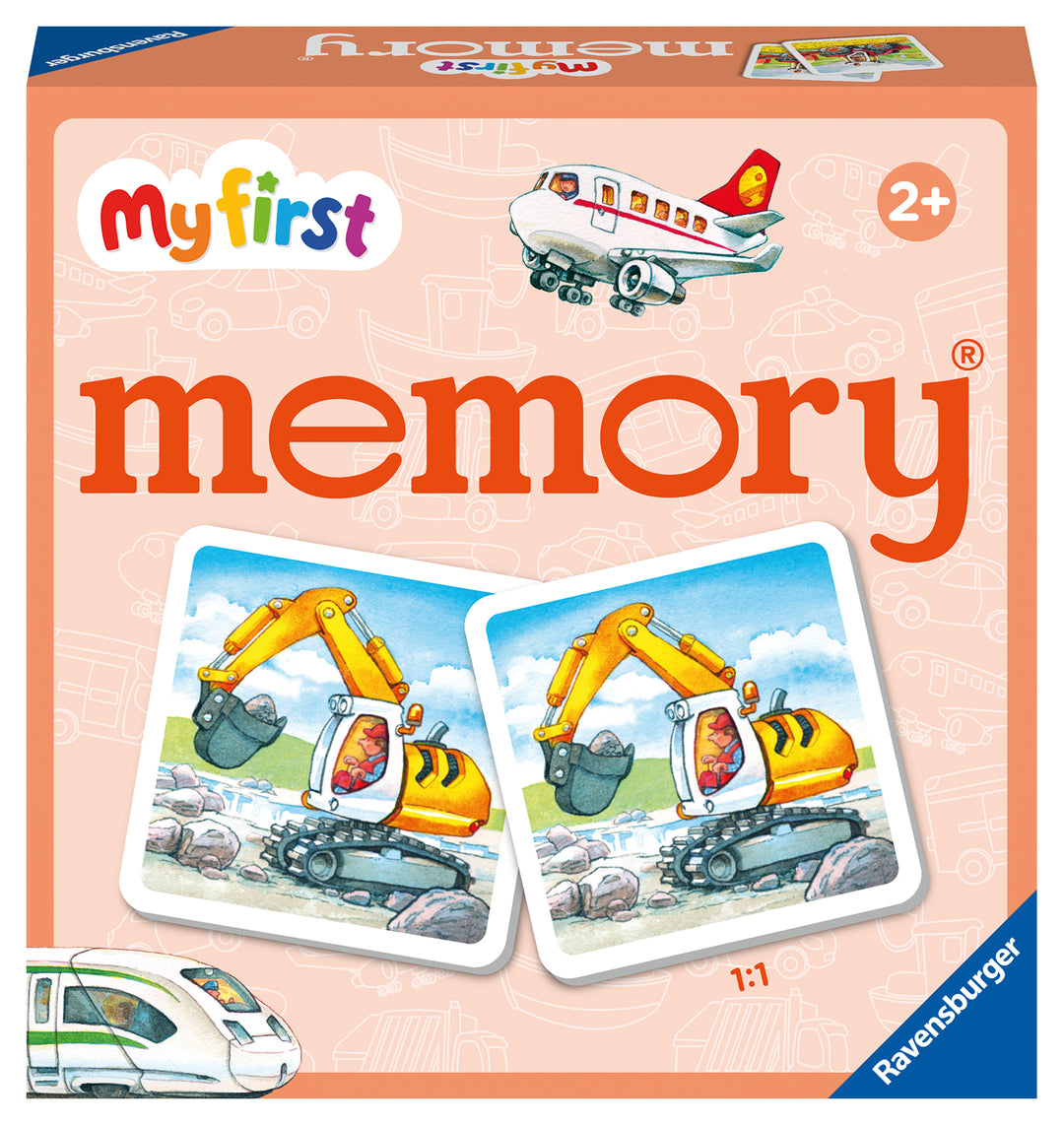 My First Vehicles Memory Game