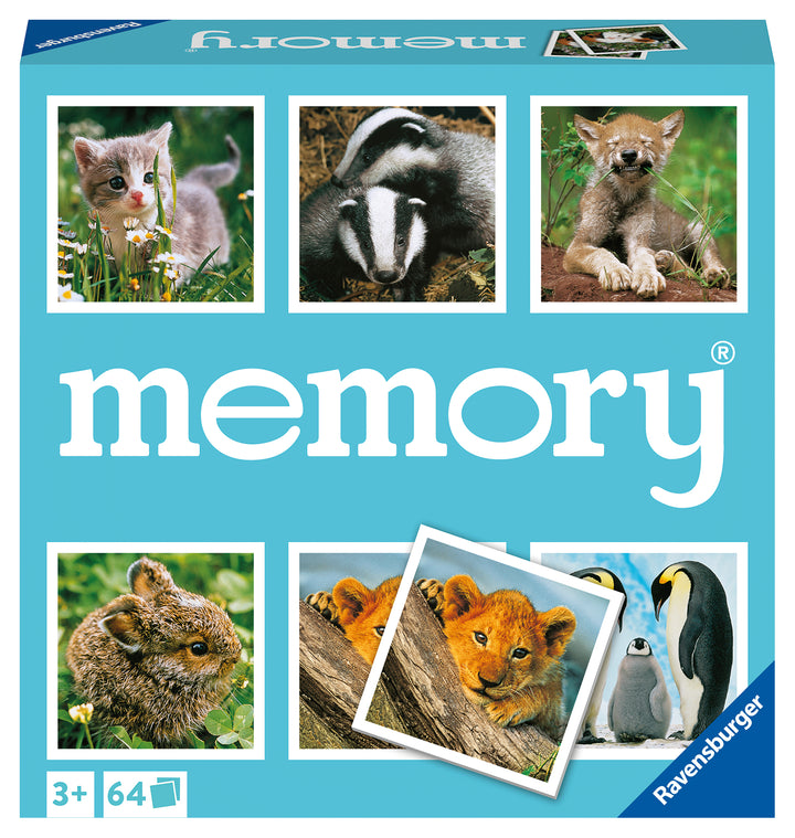 Animal Babies Memory Game