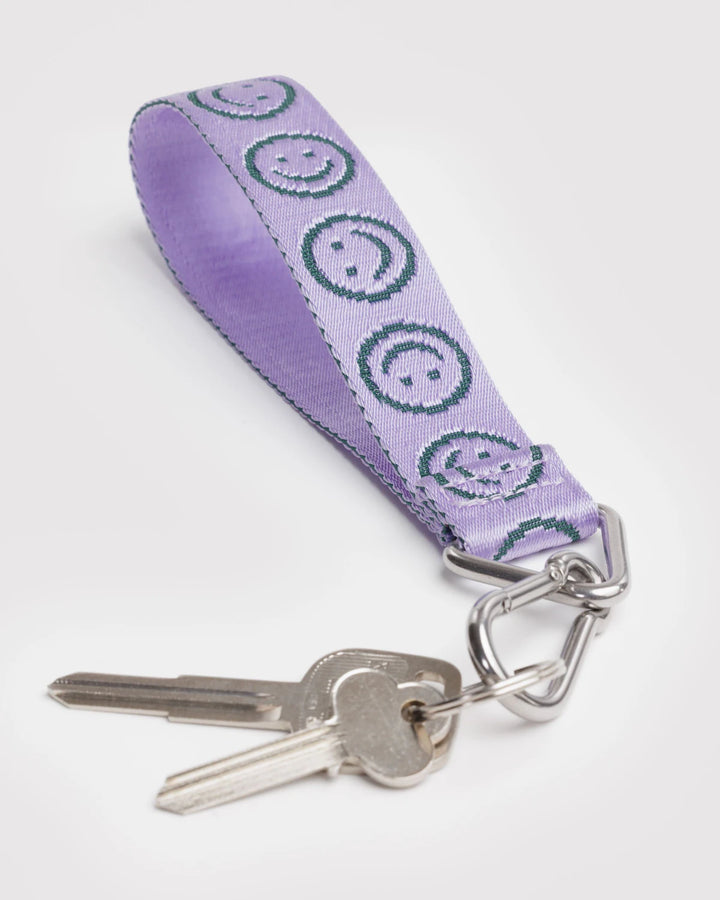 Baggu Logo Keychain Lilac Purple