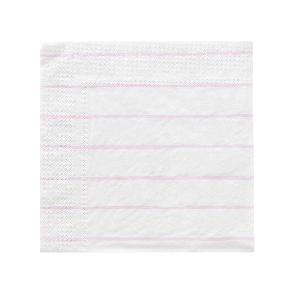 Striped Petite Napkins - 16 Pk. Mint