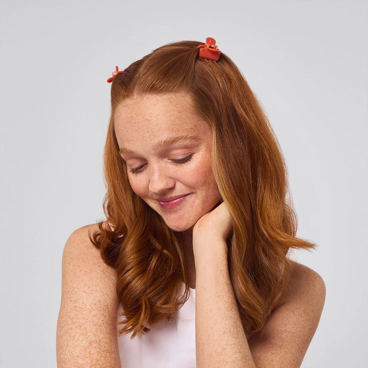 Mini Clips 8pc Set Cherry Pink