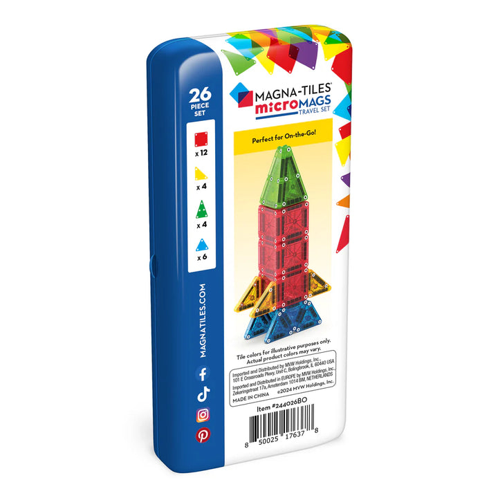 microMAGS Travel Set Bold Colors