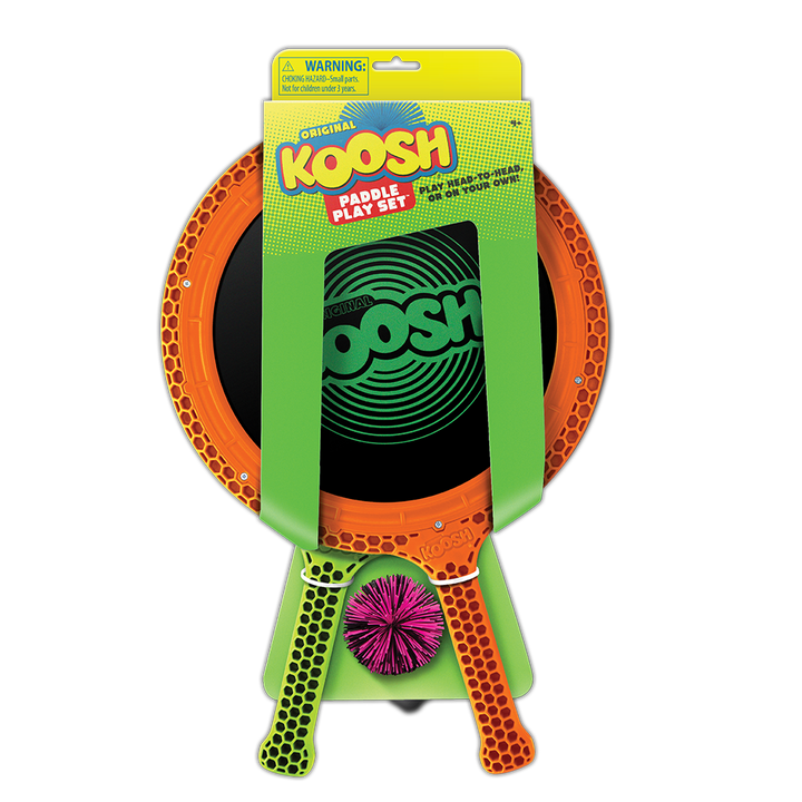 Koosh Paddle Set Neon