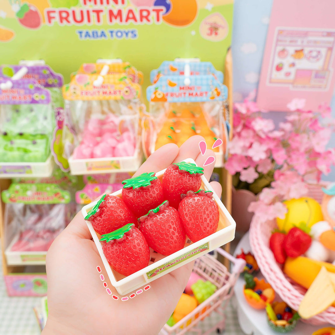Mini Fruit Mart Peach Taba Sensory Toy