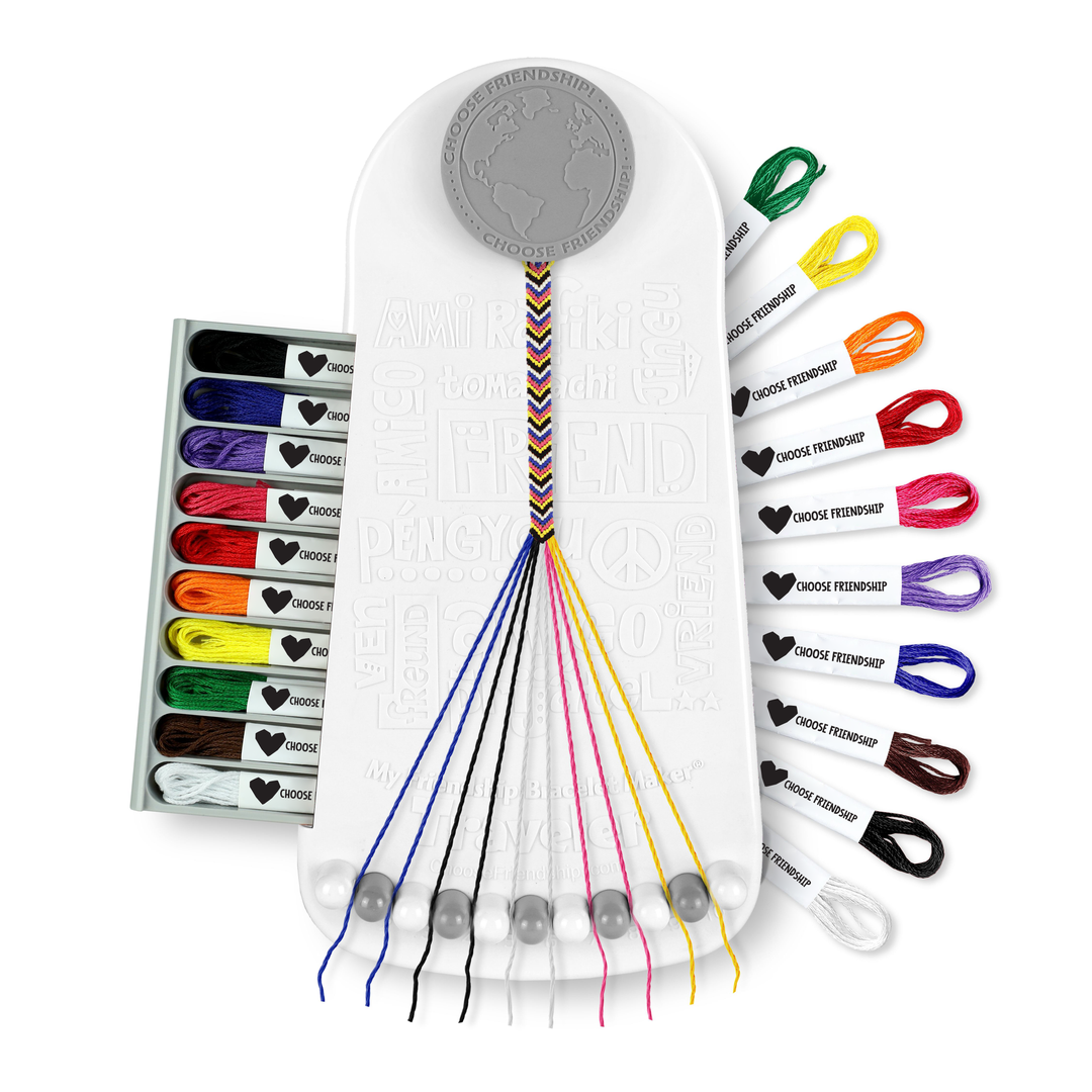 My Friendship Bracelet Maker DIY Craft Kit Blue