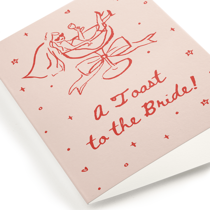 Cheers To Love, Bride-To-Be Greeting Card