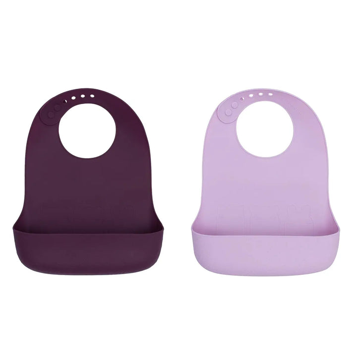 Silicone Pocket Bib Assorted