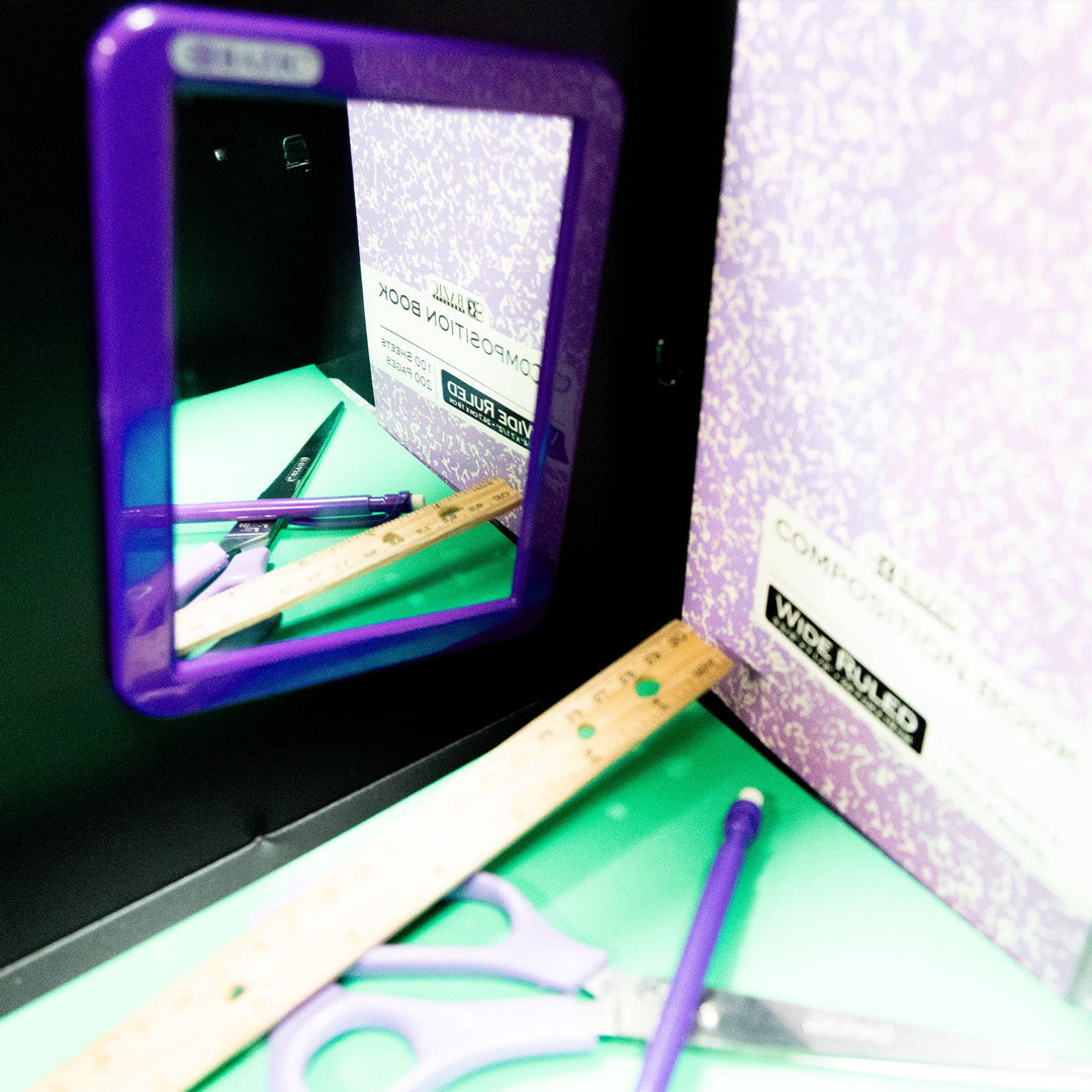 Magnetic Locker Mirror, Shatter-Resistant
