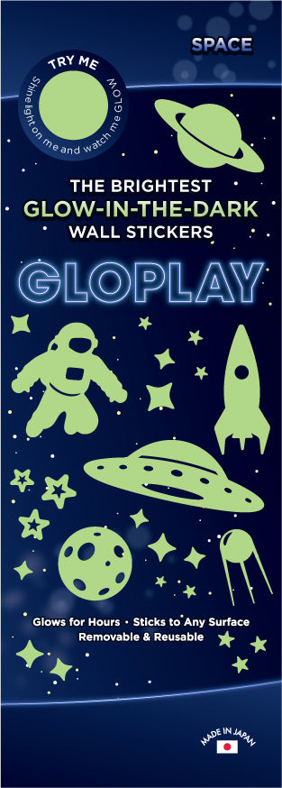 Space Everyday Set Glow-in-the-Dark Stickers