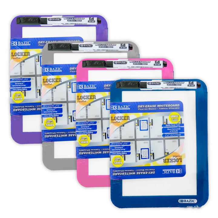 Dry Erase Board with Marker, 5 x 7 In