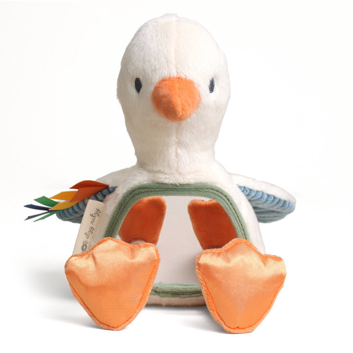 Sensory Tummy Time Mirror - Goose
