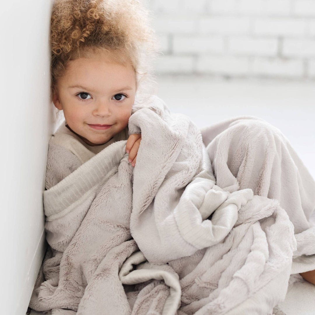 LUSH TODDLER BLANKETS: Chambray