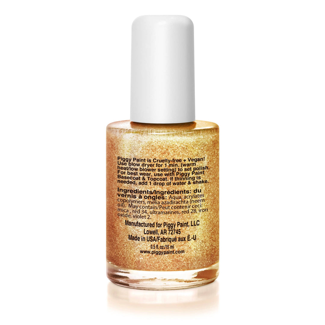 Heart of Gold Non-Toxic Kids Nail Polish