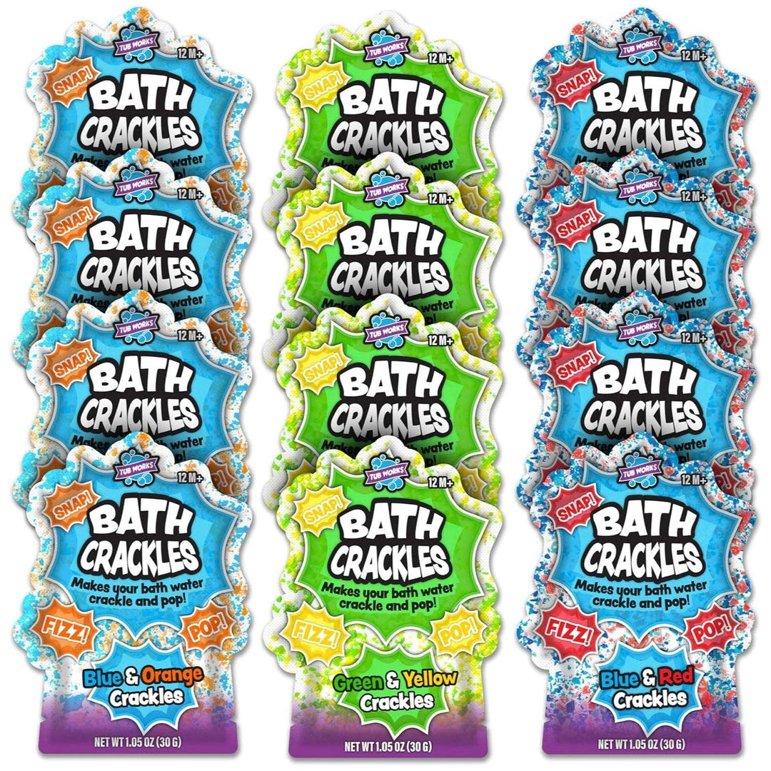 Green & Yellow Bath Crackles